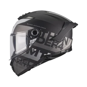 MT Helmet FF118SV THUNDER 4 SV Waves B2 Matt Black/Grey