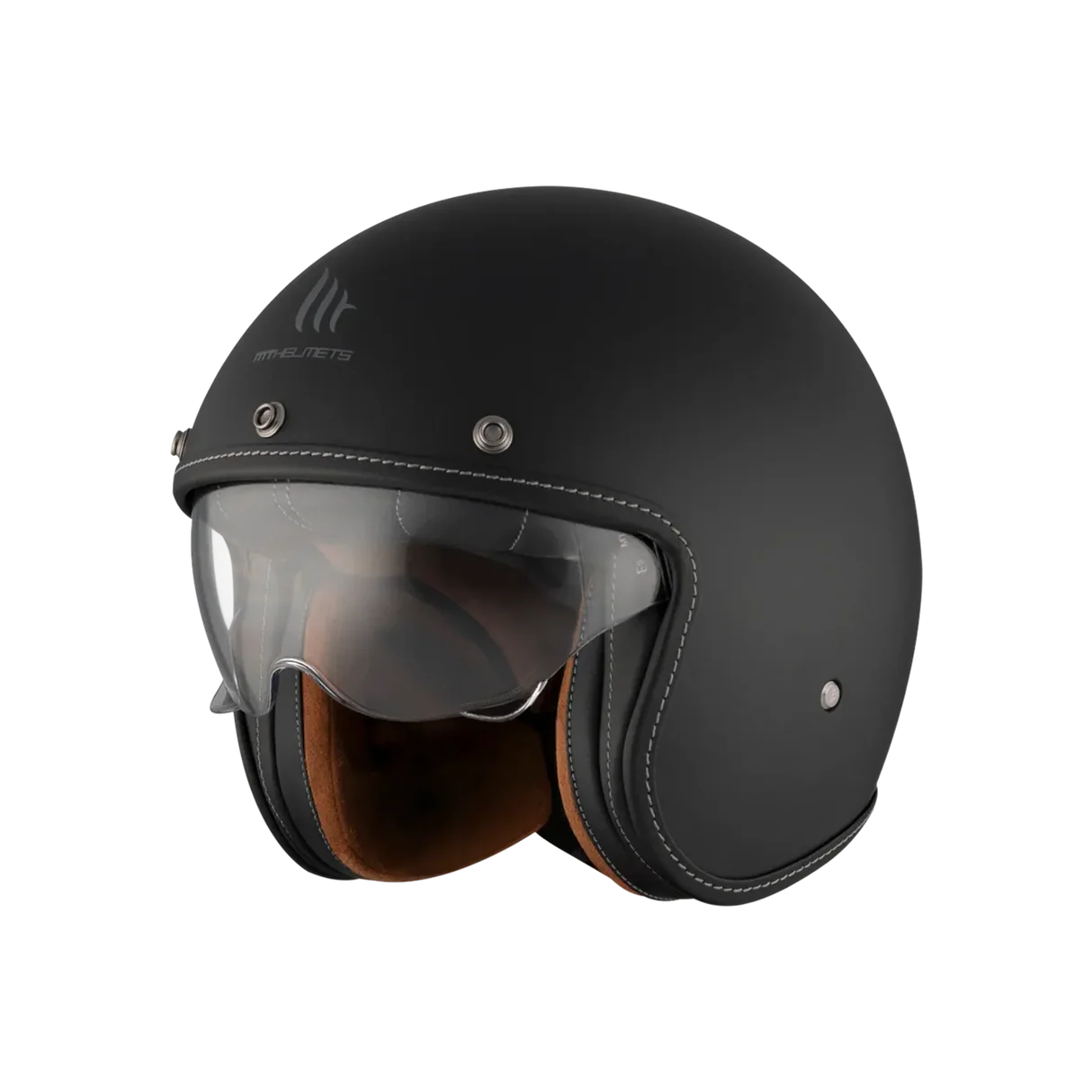 MT Helmet LE MANS 2 SV S Solid A1 Matt Black - Image 5