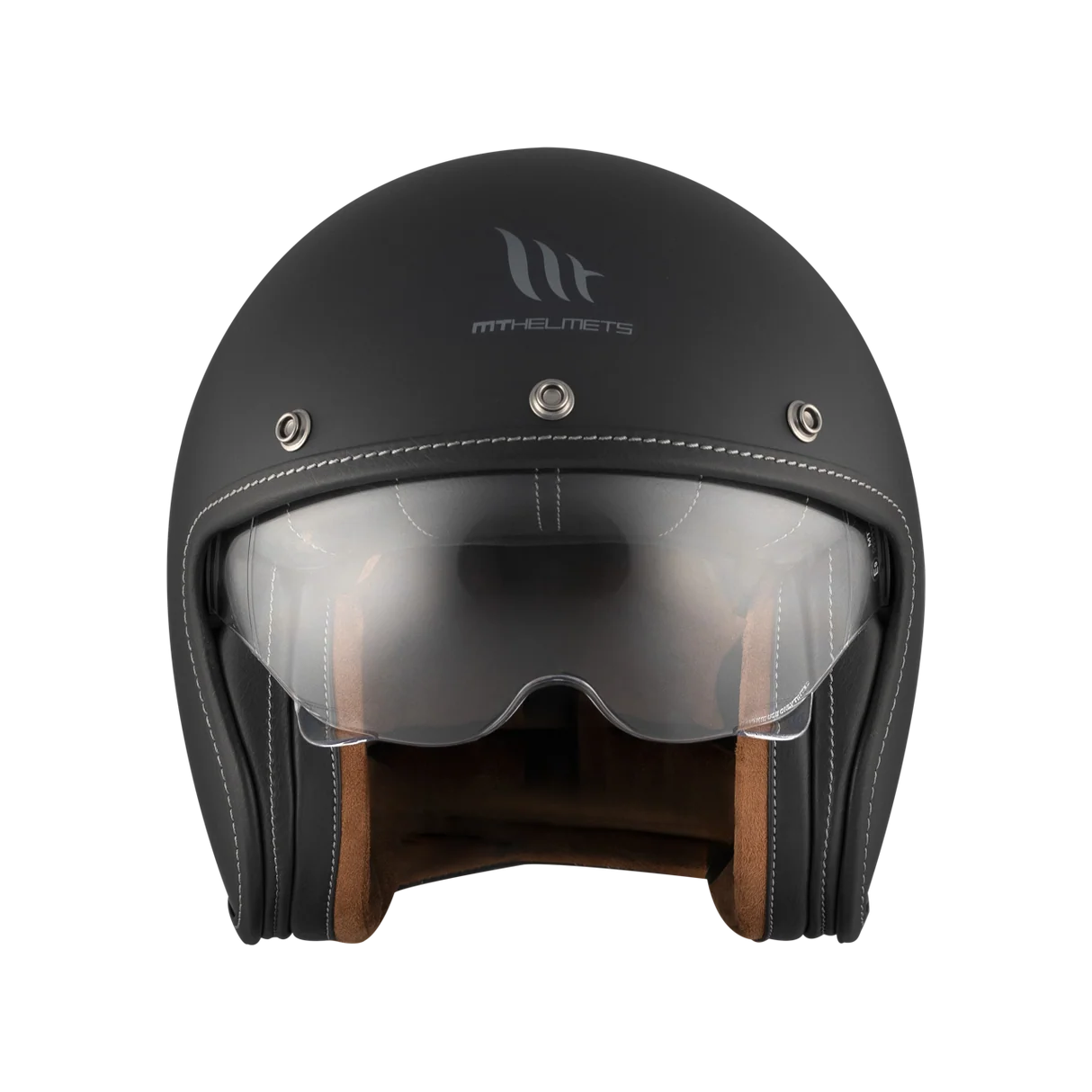 MT Helmet LE MANS 2 SV S Solid A1 Matt Black - Image 4