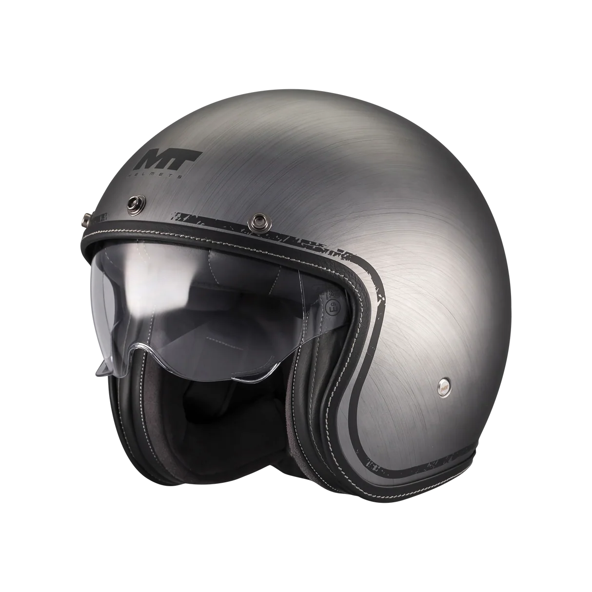 MT Helmet OF507SV B LE MANS 2 SV S Brushed A2 Matt Grey - Image 5