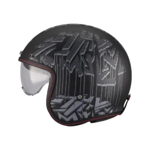 MT Helmet OF507SV B LE MANS 2 SV S Dystopic B12 Matt Black/Grey