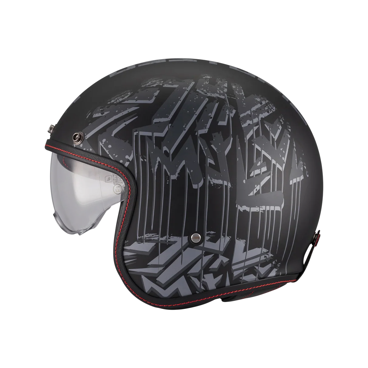 MT Helmet OF507SV B LE MANS 2 SV S Dystopic B12 Matt Black/Grey
