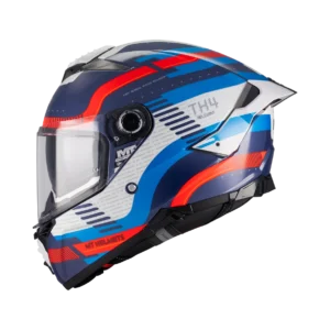 MT Helmet FF118BSV THUNDER 4 R SV Relevant C5 Gloss Blue/White/Red