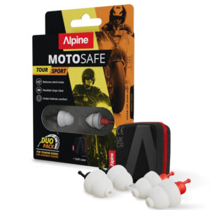 Alpine MotoSafe Earplugs - Duo Pack (Tour/Sport)