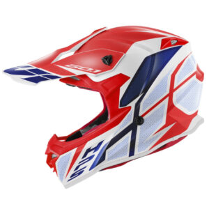 Givi 60.1 Invert Cross Helmet  –   C/Red white Blue