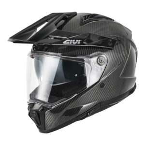 Givi 80.1 Dual Road Helmet – Solid Carbon Glossy