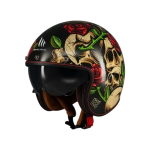 MT Helmets Le Mans 2 SV S Jet Breakout B9 Gloss Helmet