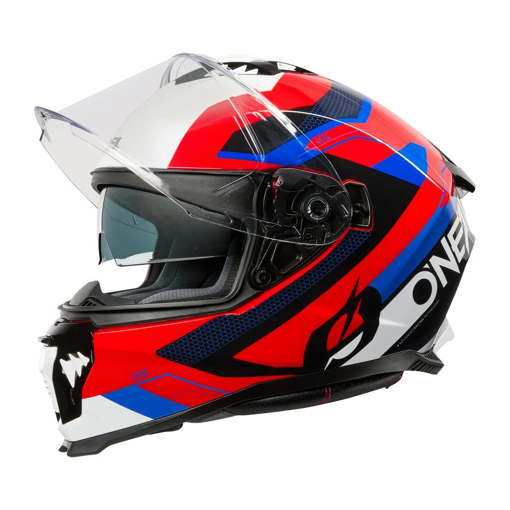 O’Neal Challenger Exo Helmet V.25 – Black / White / Red / Blue - Image 2